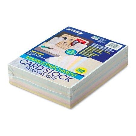 Pacon Corporation Pacon Array Card Stock 101196, 8-1/2" x 11", Assorted Bright/Pastel, 250/Pack 101196